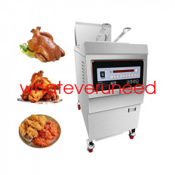 Freidora comercial 2024 1 tanque 2 canastas gas papas fritas profundas 0,47 kW 220 V 25 L